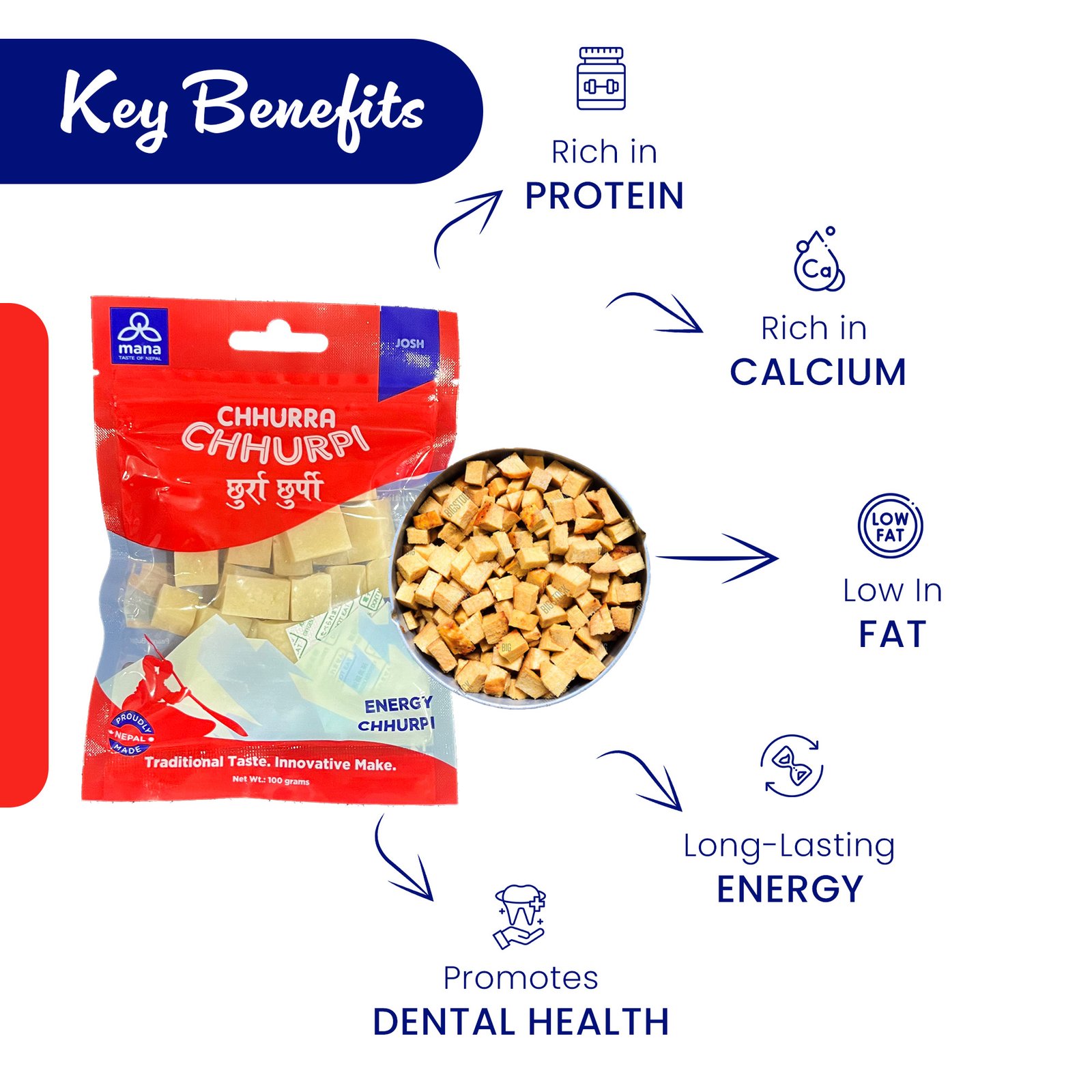 Chhurra Chhurpi Josh - 100g - Image 3